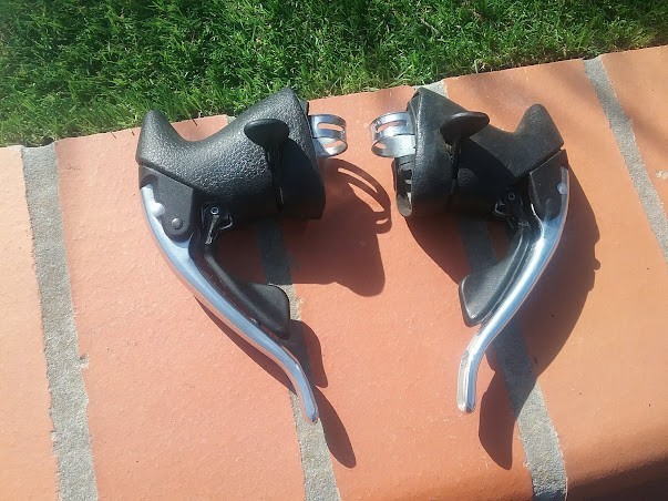 Sachs / Campagnolo 8 Speed Ergo Shifters + Brake Levers