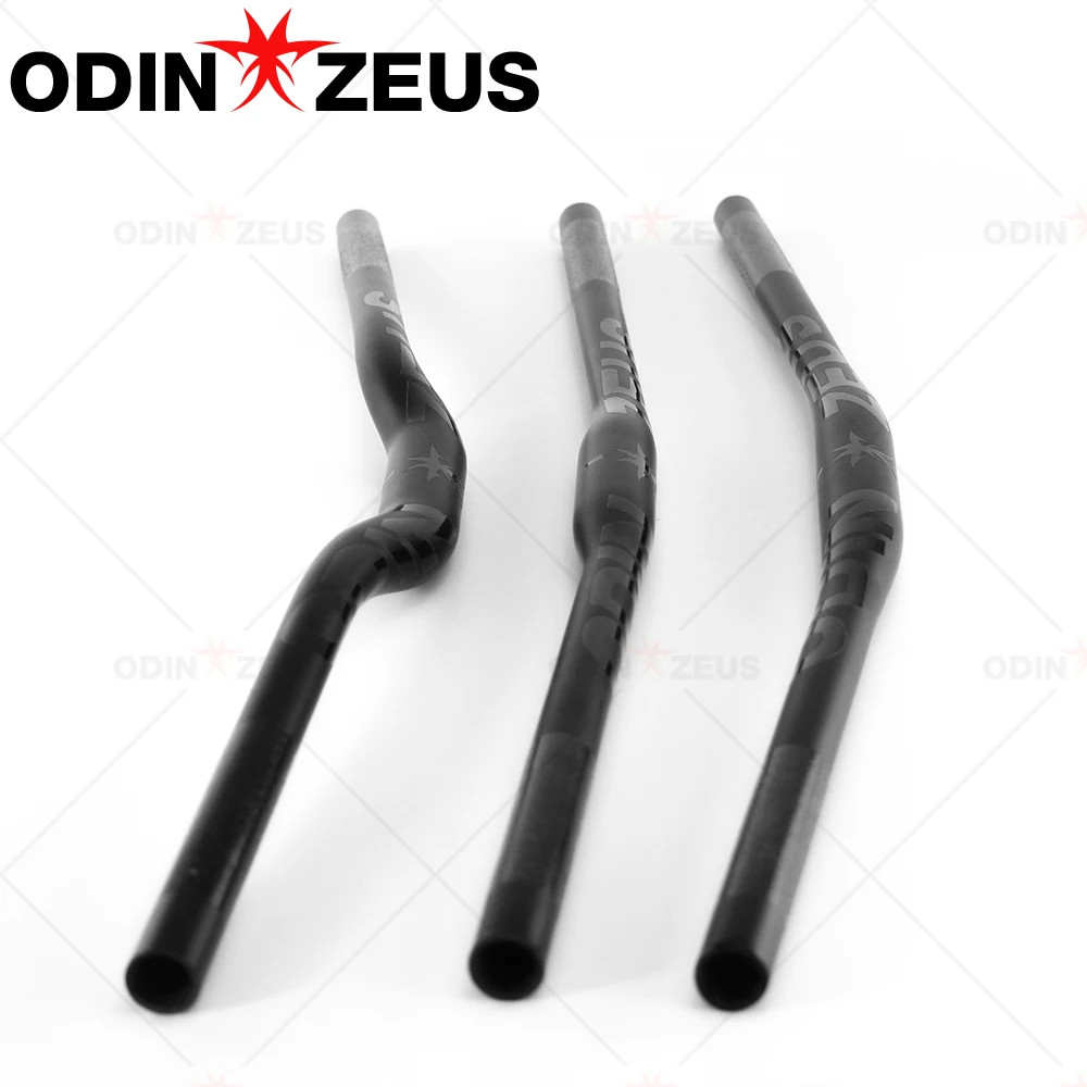 Carbon Fiber Mountain Bike Flat Riser Bar 31.8mm Clamp for XC Bicycle Handlebar