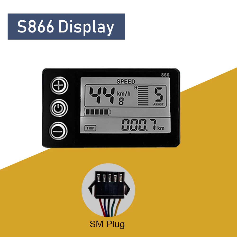 E-bike Sine Wave 15-35A Controller with LCD DIsplay For Hub Motor 250W-1500W
