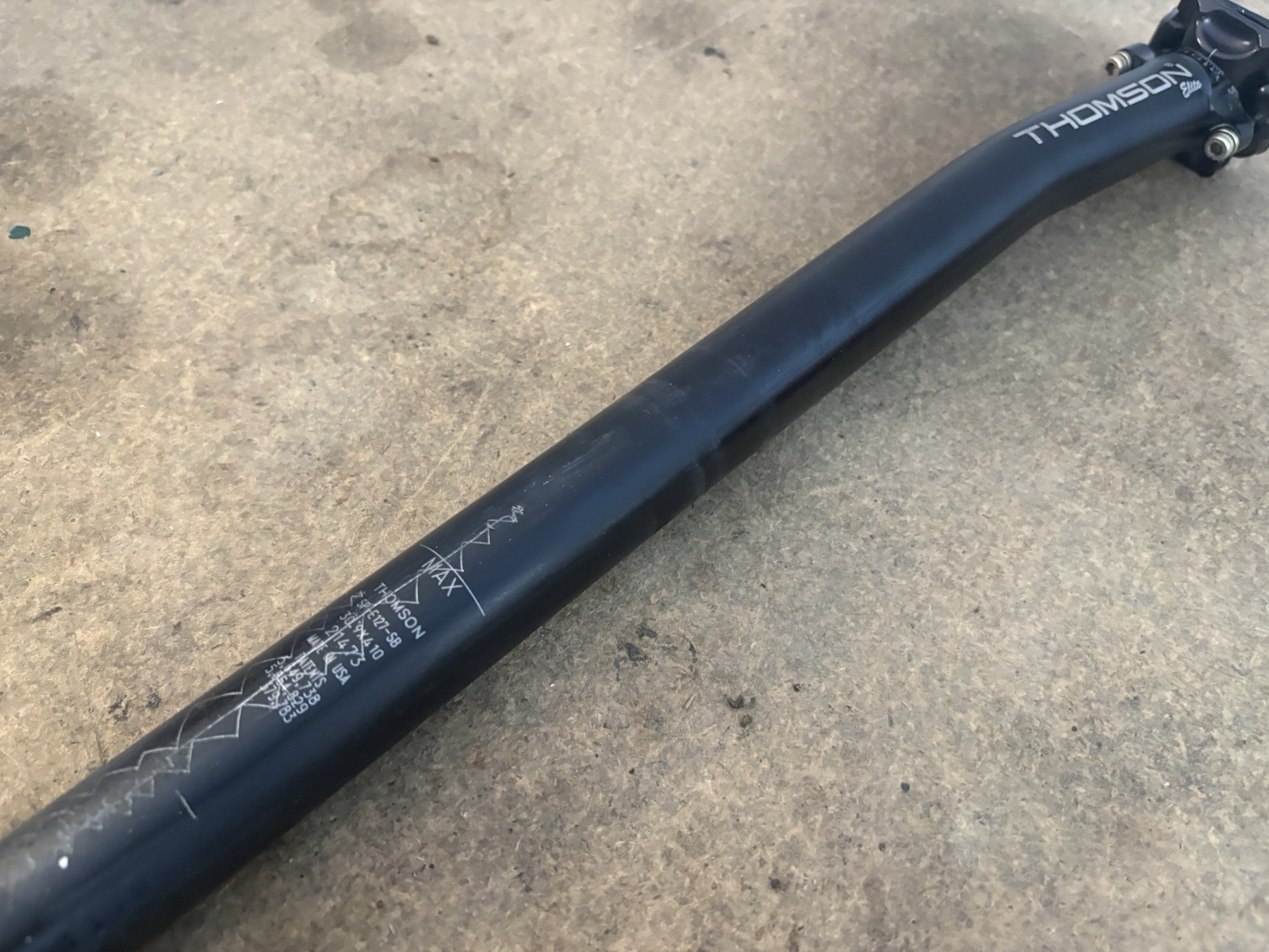 Thomson Elite Layback Seatpost 30.9 X 410mm Road Mountain Bike Seat Post 30.9mm