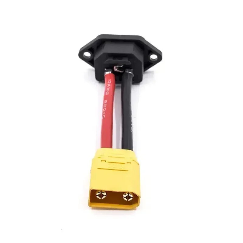 XT60/XT90 to C14 3pin Power Socket Wire 10AWG Male Female E-bike Charging Cable