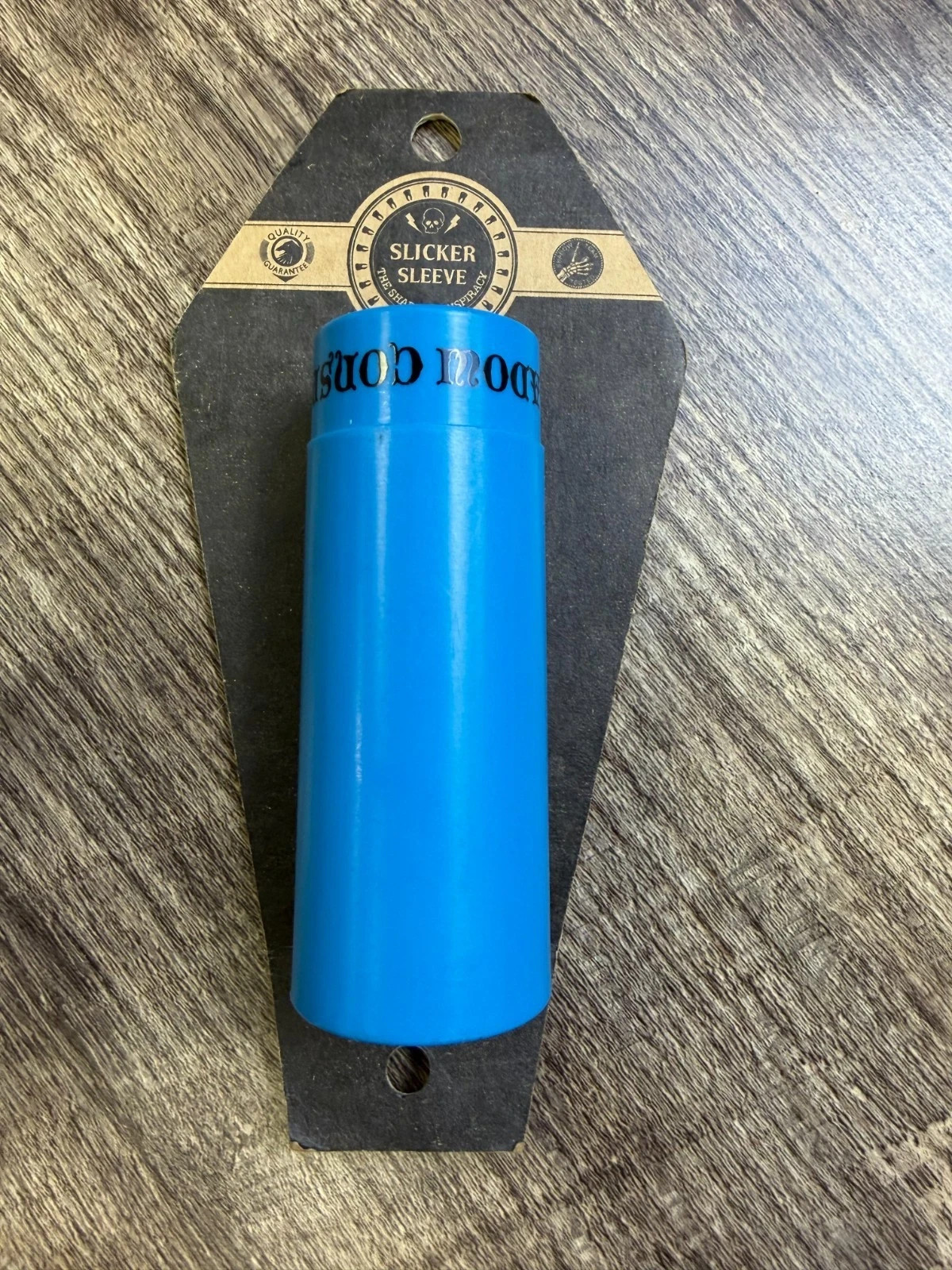 The Shadow Conspiracy Slicker Sleeve Peg Sleeve – Highlighter Blue – BMX – Bikes
