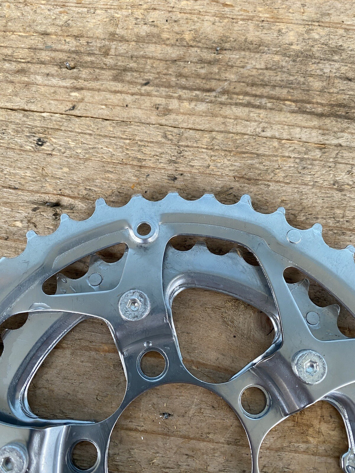 Heavy Duty 42/34t Double Chain Ring-56 BCD-Road Bike Mountain Tour Steel