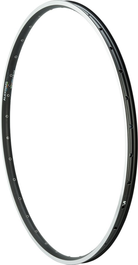 Pack of 2 Alex Adventure 2 TRS Rim 26″ 32h Black Silver Tubeless Ready