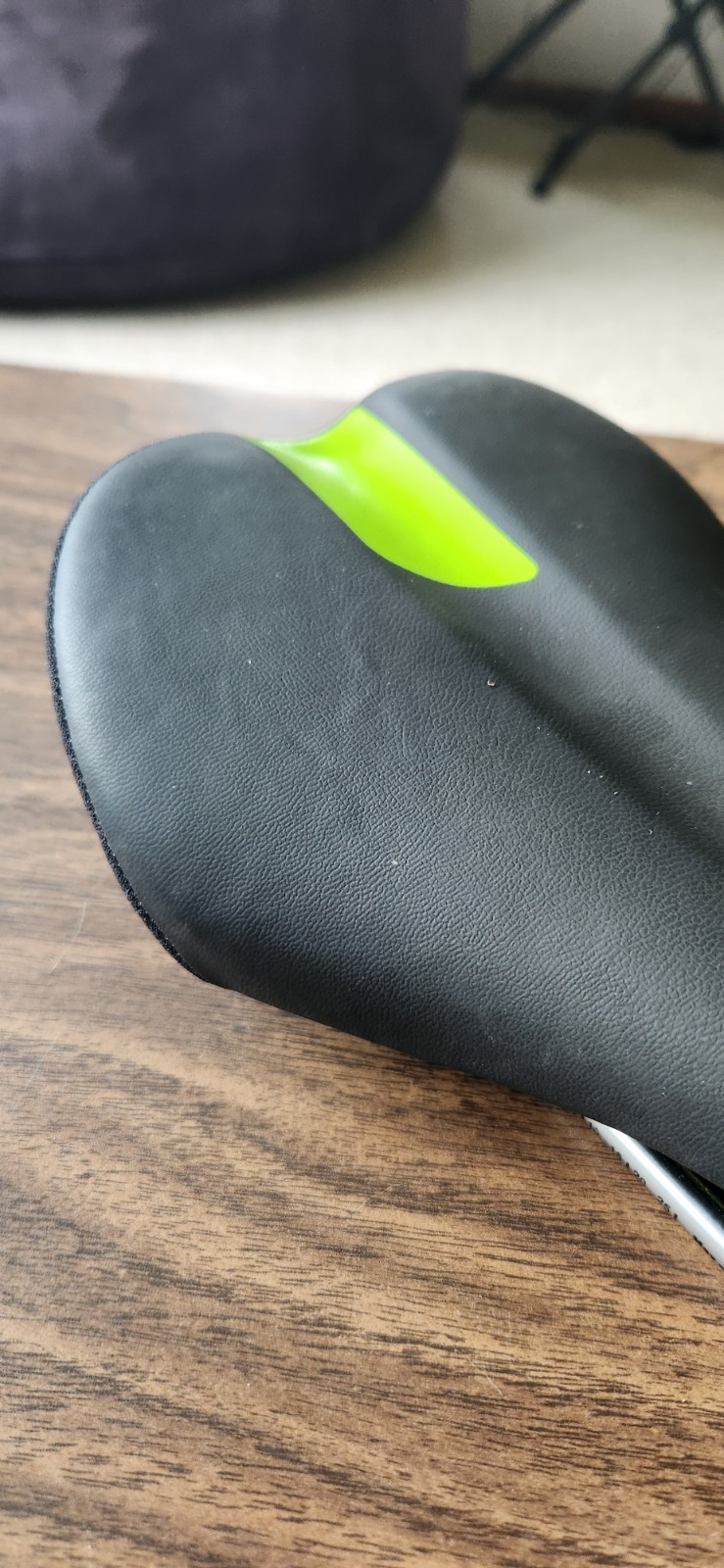 Diamondback Black Green Bicycle Saddle Seat 2017 OEM