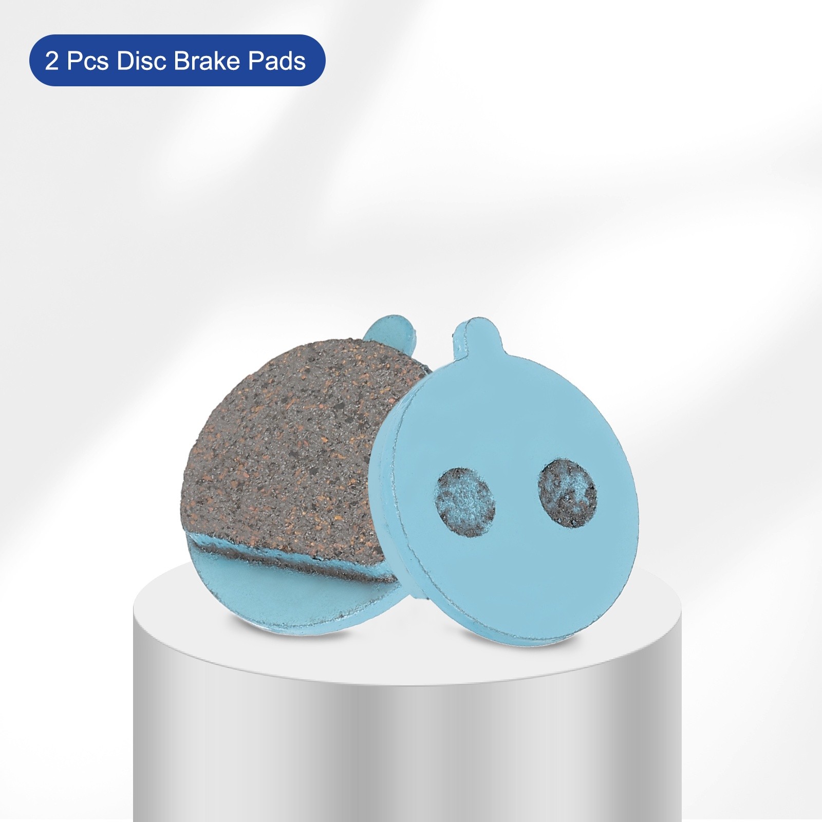 2set Disc Brake Pad 0.83″ x 0.94″ Bike Brake Pads, Blue