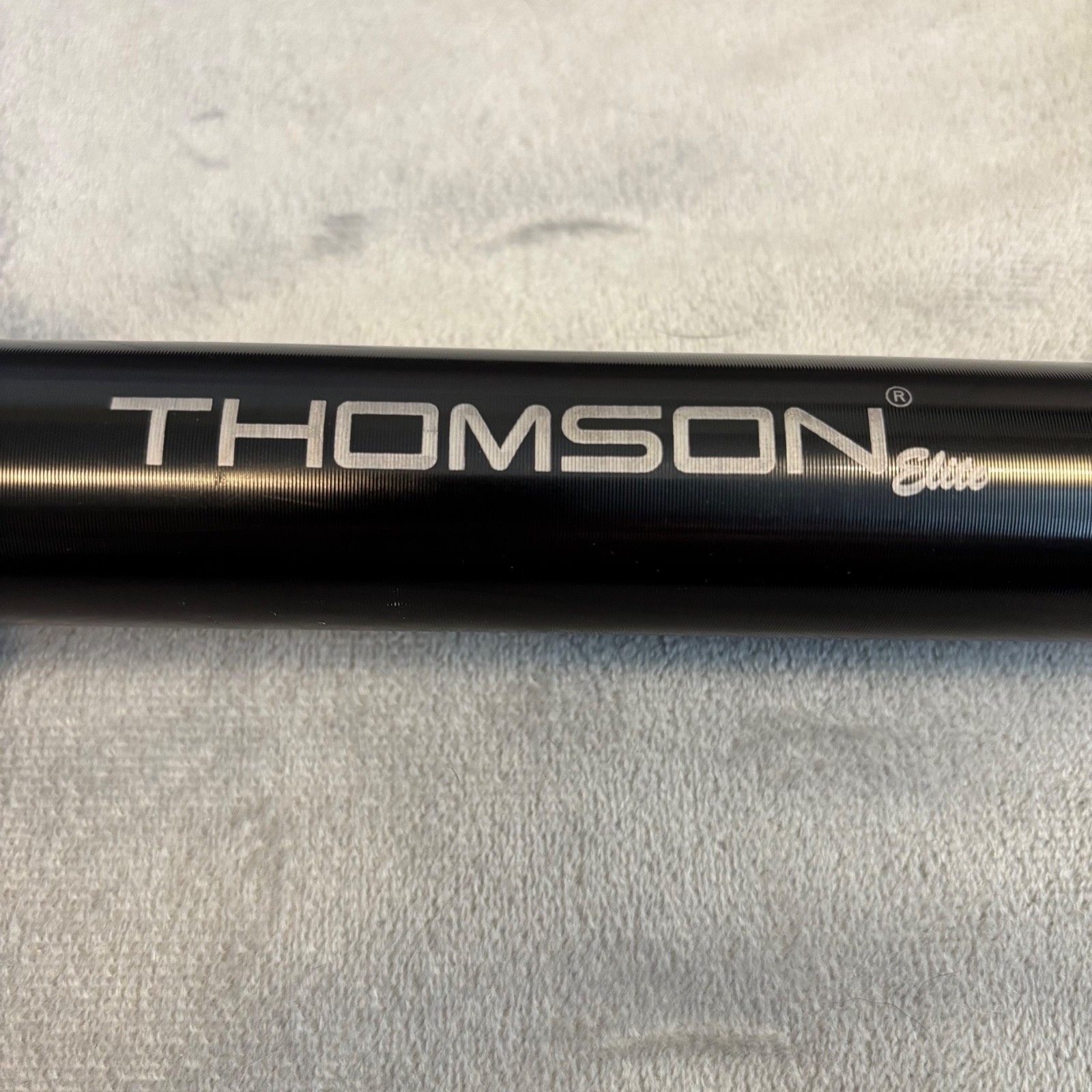 Thomson Elite Seatpost 30.9mm USA 410mm SP-E127 Black Aluminum Straight Post