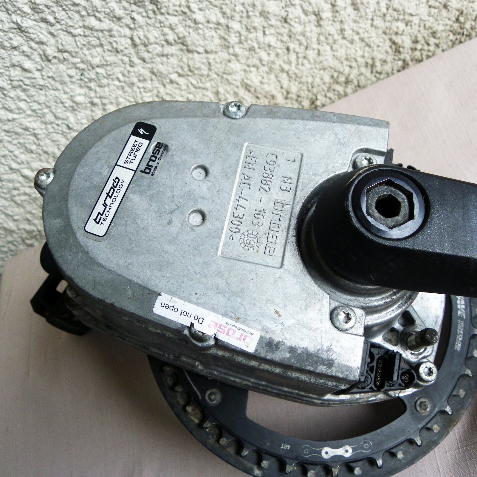 BROSE E-BIKE PEDAL MOTOR 250W 36V DRIVE C E22243-200 WRECKED BICYCLE ITEM