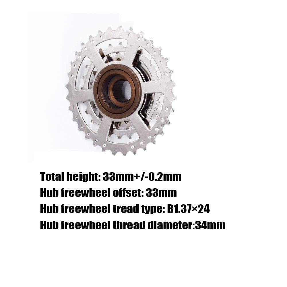 6 Speed Freewheel 14-32 Epoch Bike 6spd