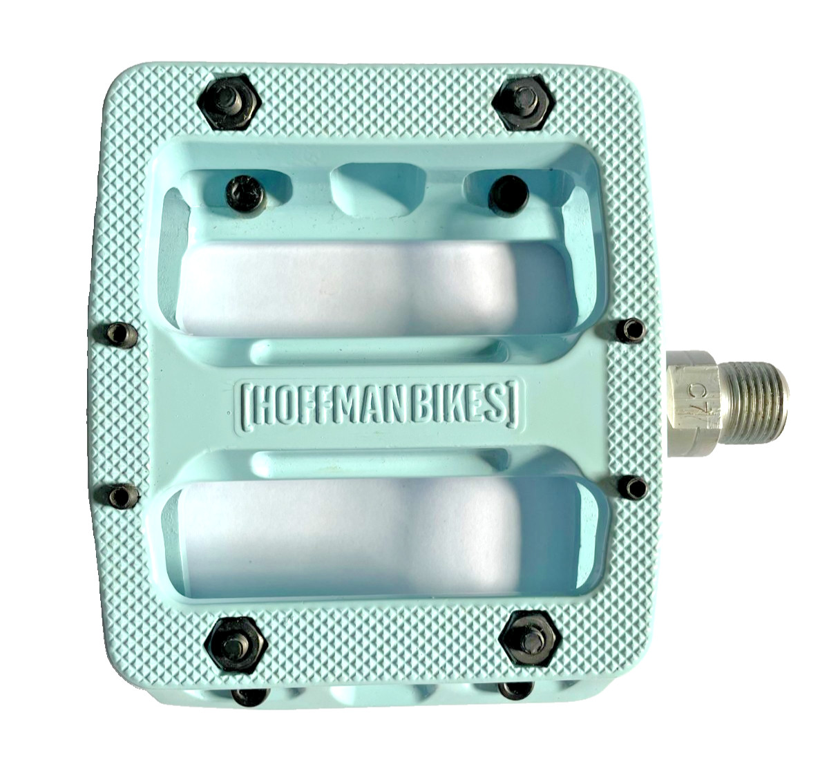 NEW Super Rare Matt Hoffman 1/2 inch Aluminium BMX Bike Pedals in Powder Blue