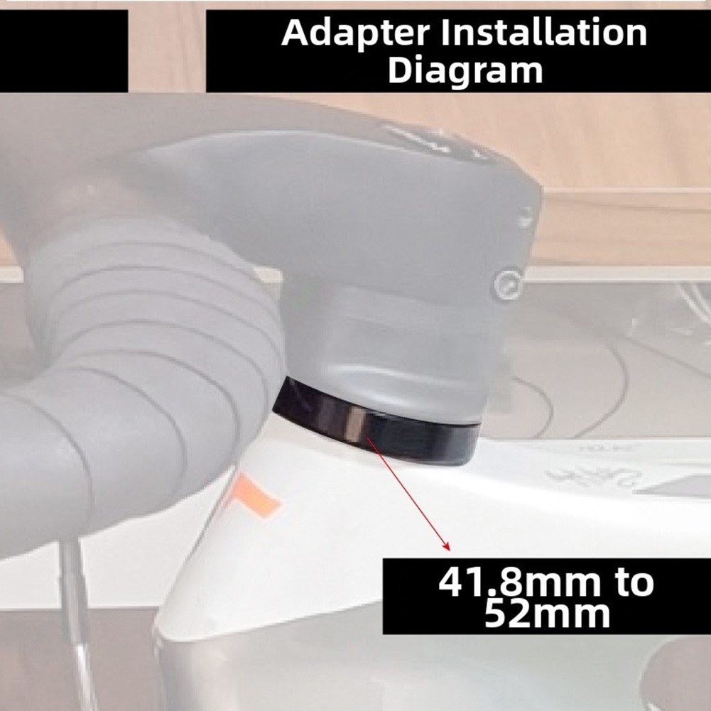 Bicycle Internal Cable Routing Conversion Headset Adapter 41.8 (42) to 52mm