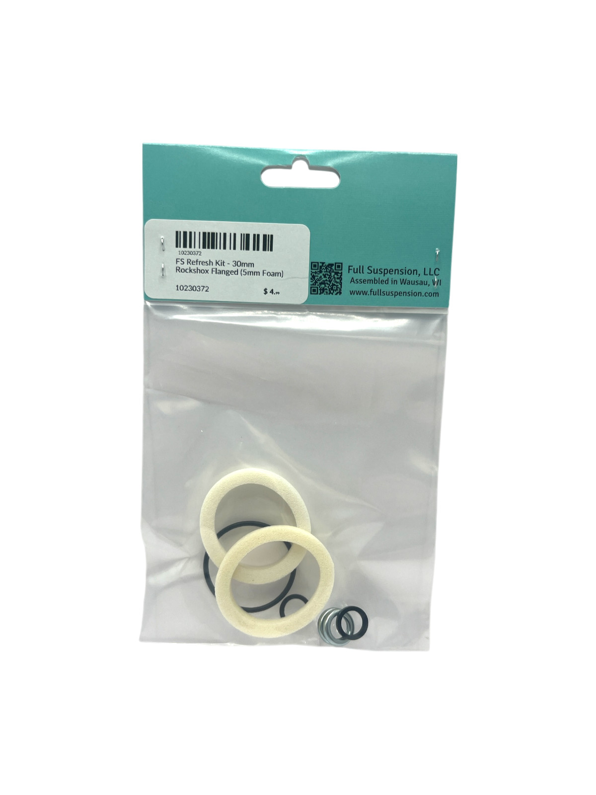 FS Refresh Kit – RockShox 30mm Flanged – 5mm Foam Rings + Sag Ring + Washers