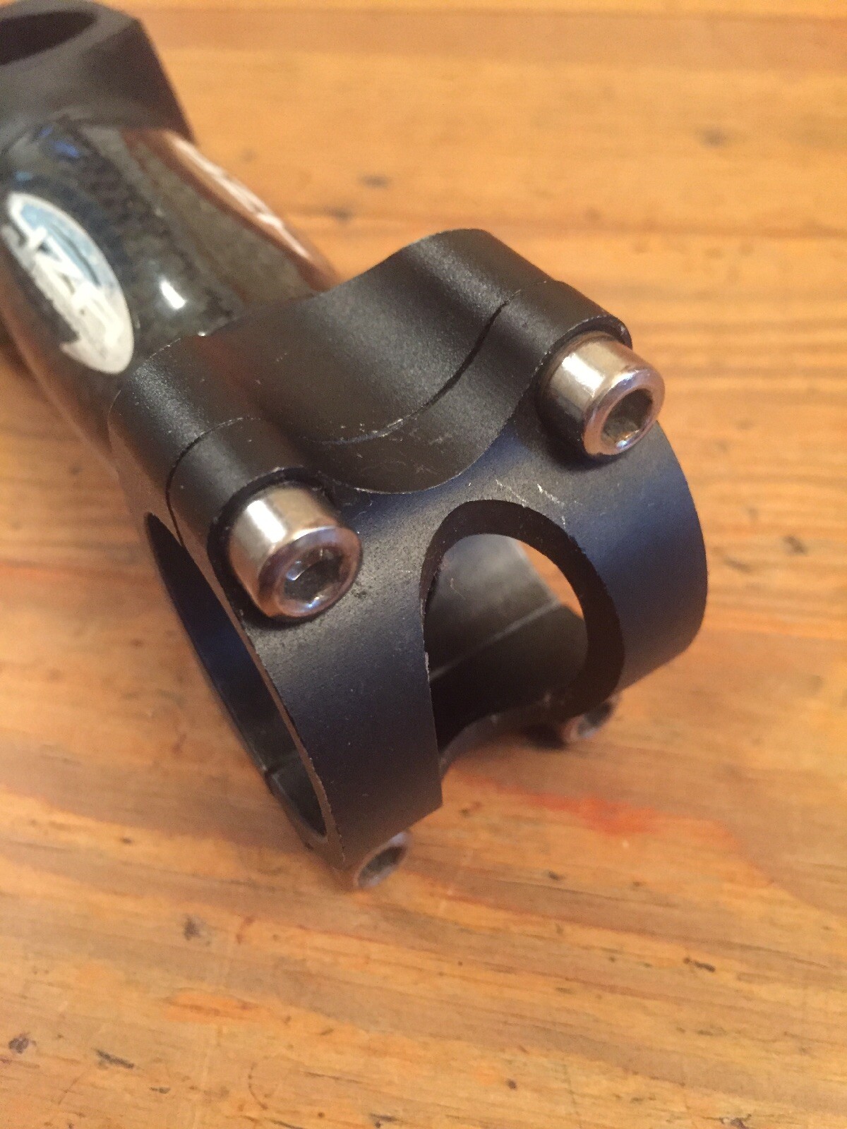 4ZA Carbon Aluminum Road Bike Stem 100mm 31.8mm Black