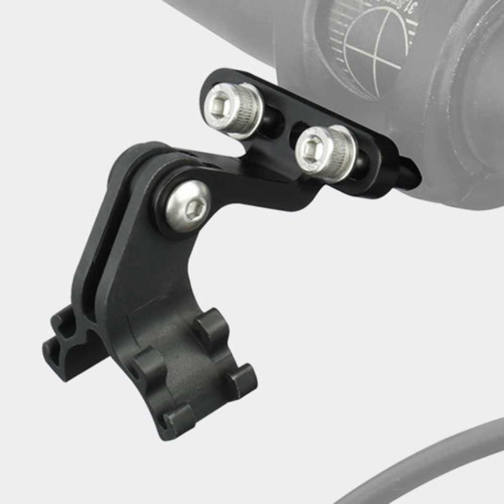 Sturdy Aluminum Alloy Bike Headlight Lamp Bracket for Secure Attachment