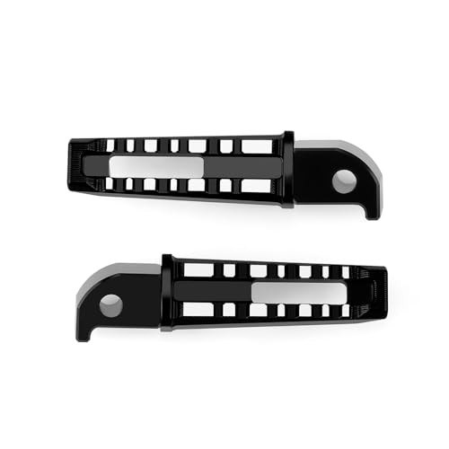 Motorcycle Footboards FootPegs 360°Roating Fit For SP MT-09 TRACER MT09 black