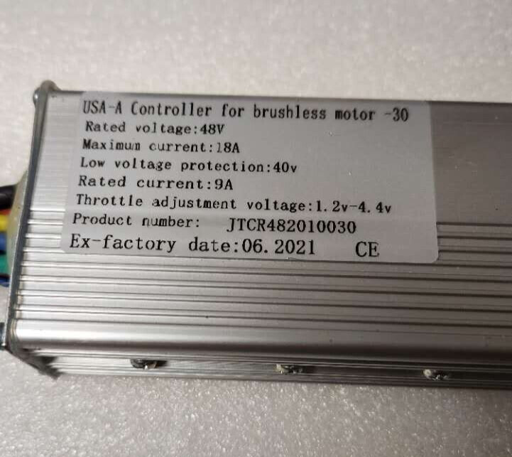 Sohoo 48V 500w 20″ fat folding e bike controller match SW900 display.