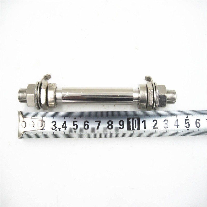 Bearing Bicycle Wheel Hub Axle Front Rear Solid Shaft Lever Bike Repai Part Tool