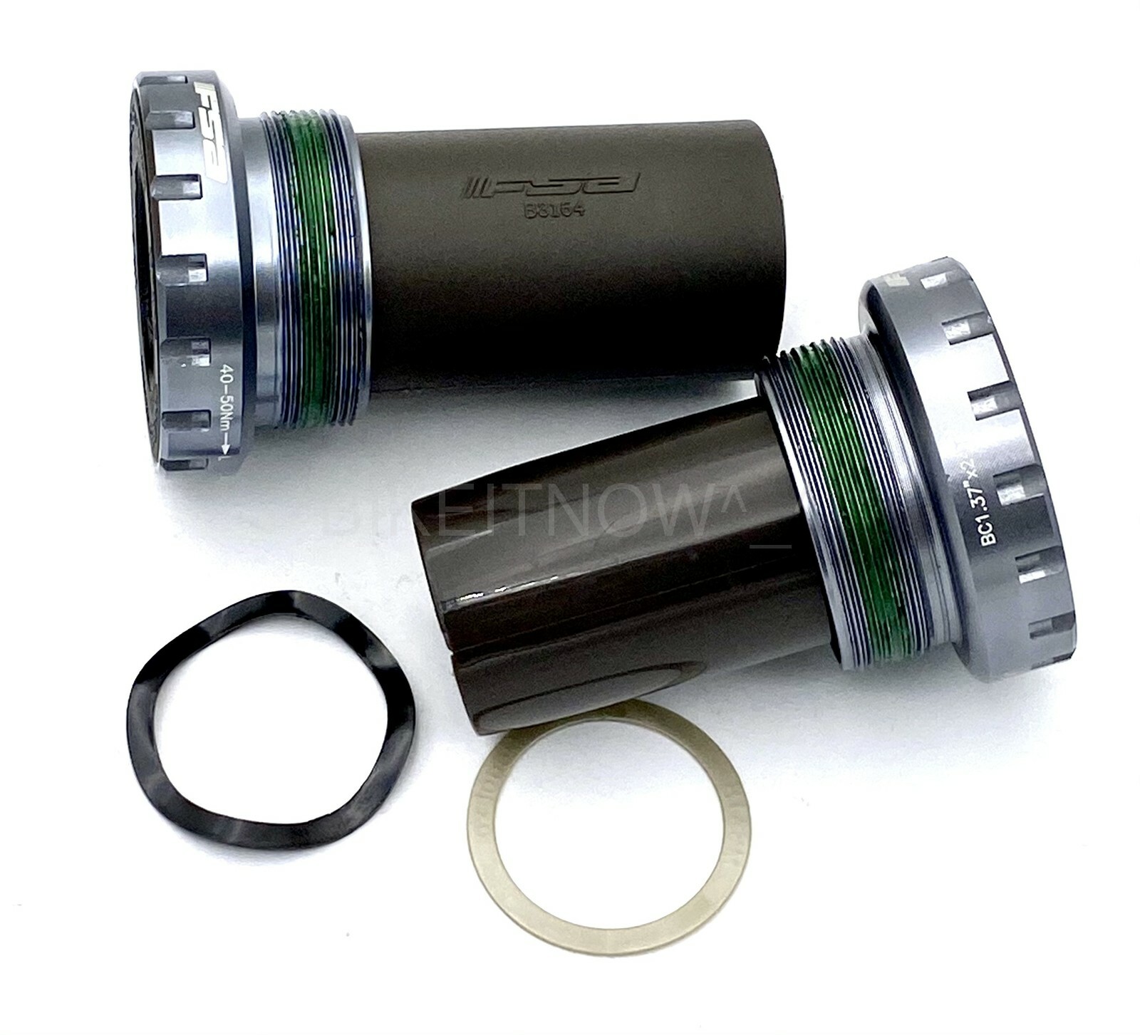 FSA BB-8681-Di2 Bike BB BSA 1.37″ x 24 68mm MegaExo Bottom Bracket English Gray