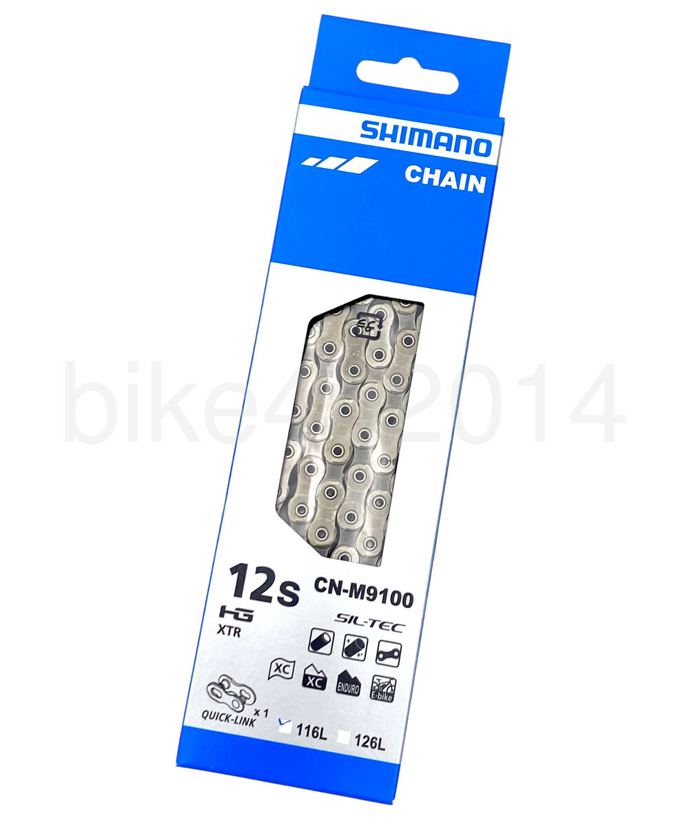 Shimano XTR Dura-Ace Road MTB Bike Chain 12-Speed CN-M9100 138 or 116 Links