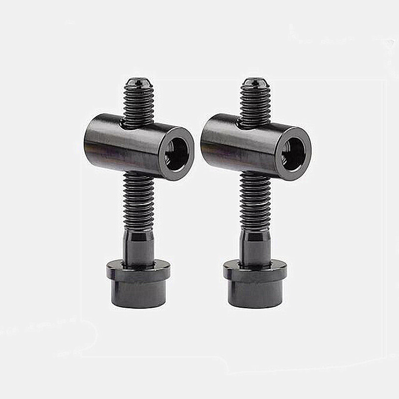 Titanium Bolt M5x30 40mm Bike Seat Post Fixed Ti Screw for Bicycle Seatpost 2pcs