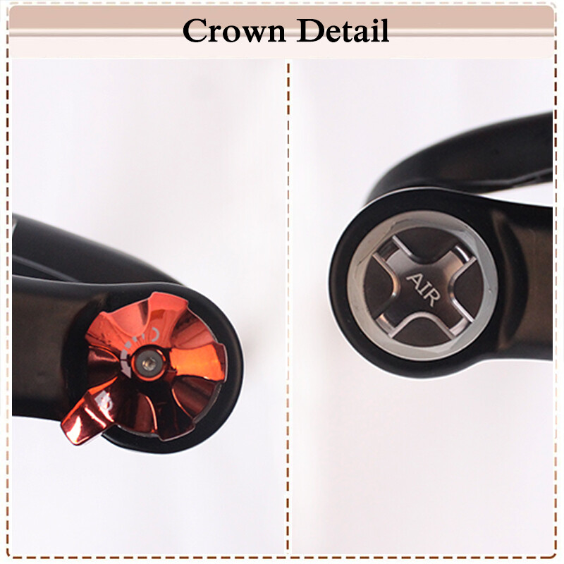 26*4.0 inch MTB Fat Bike Air Suspension Fork 1-1/8 Threadless Disc Brake Fork QR