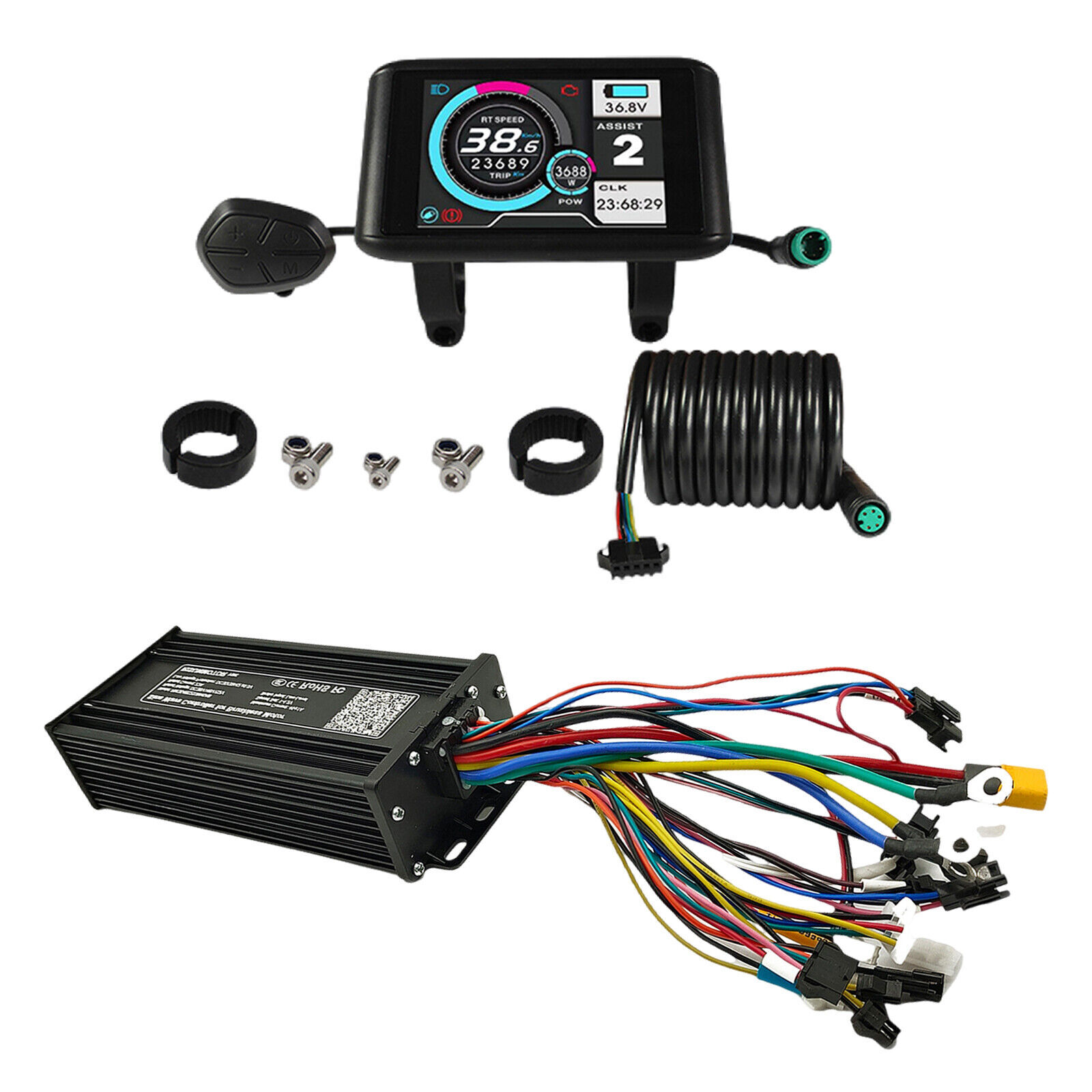 1500W-3000W 48V 52V 60V 72V 45A Sine Wave Controller with Colorful LCD Displayh1