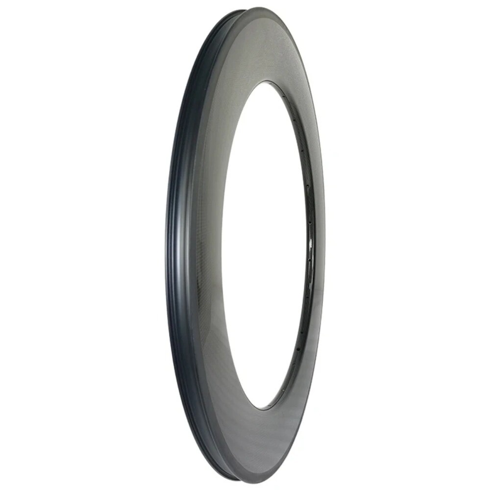 700C Road Bicycle Carbon Rim 25mm Wide 88mm Deep Clincher Tubeless 16-32Holes