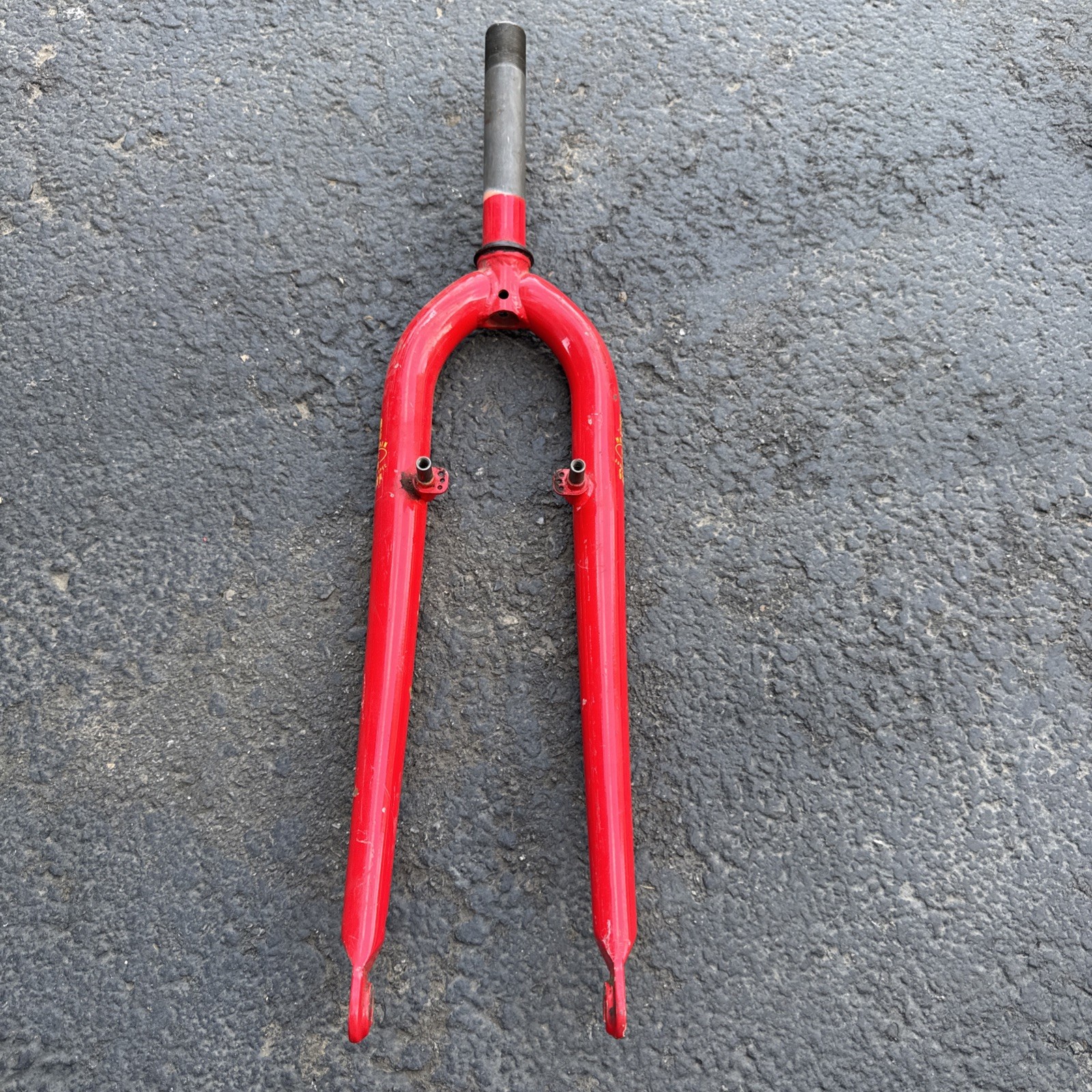 Vintage 26″ MTB Fork 1 Inch Threaded 6 in Steerer Cantilever 90s Mountain Bike