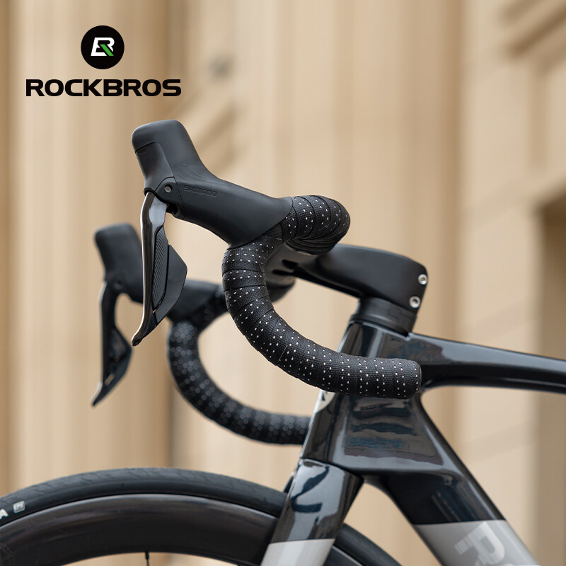 ROCKBROS Bike Handlebar Tape Soft EVA Bicycle Bar Tape Grip Handle Wraps 2 Rolls