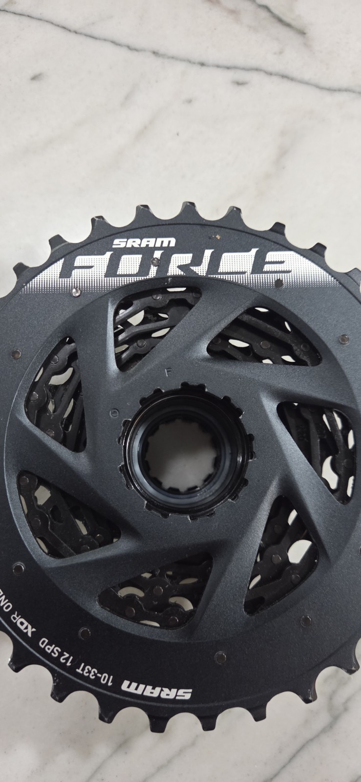 SRAM Force BLACK XG-1270 D1 12-Speed Cassette 10-33T XDR B