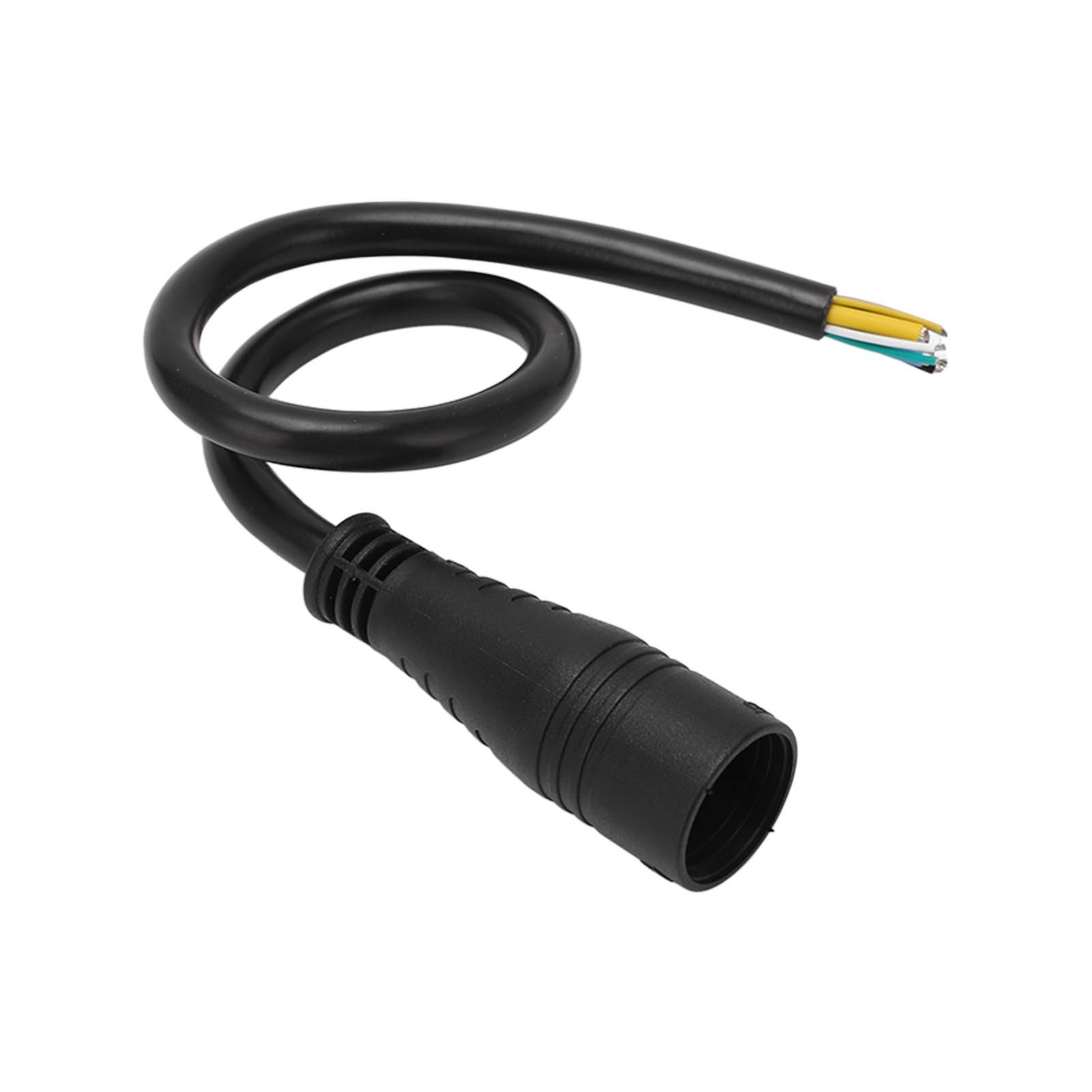 9 Pin 31cm Electric Bike Motor Extension Cable, Waterproof Female Connector