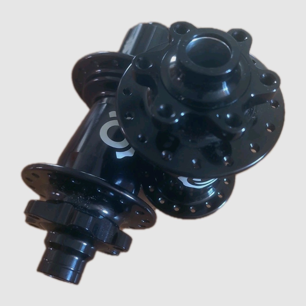 Industry Nine Hydra Boost Hubset HG 32h Black ISO 6 Bolts Mountain Bike Hubset