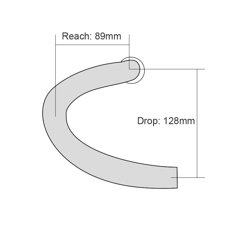 380/400/420/440mm Drop Bar Handlebar 31.8 Road Bike Handle Bars Racing Cycling