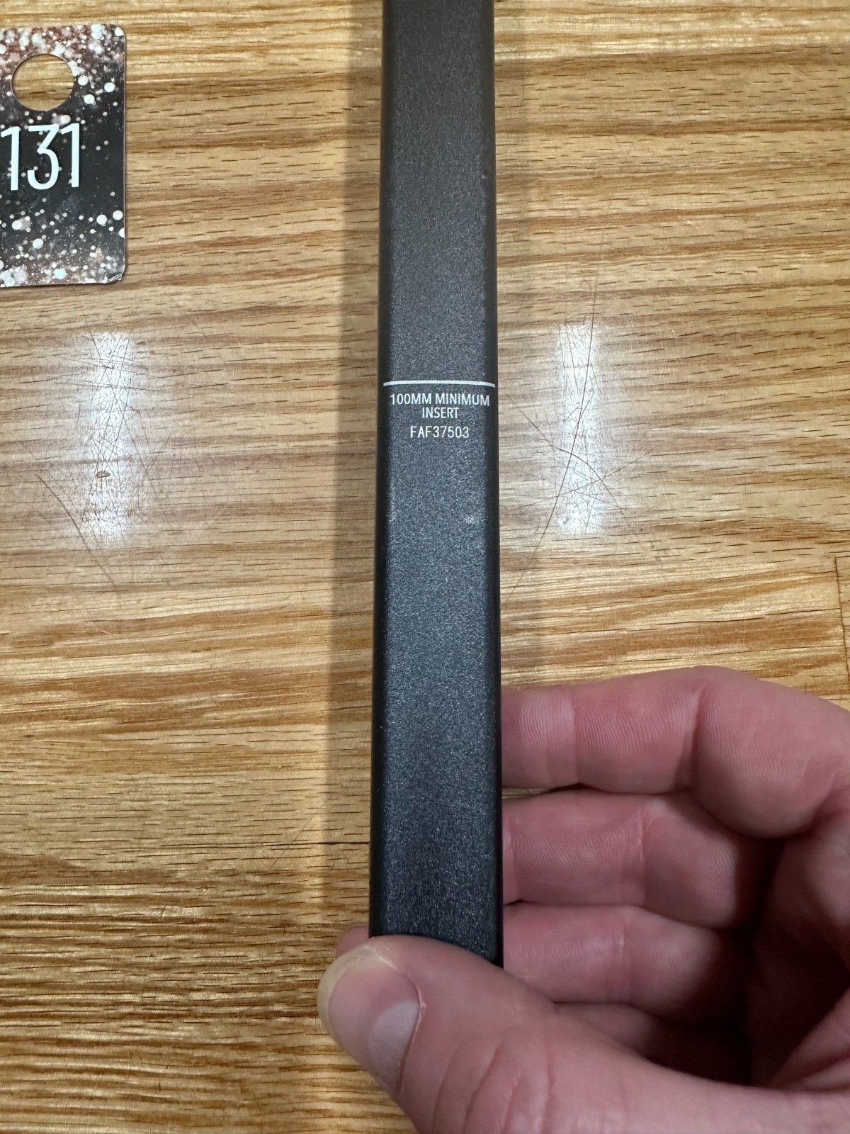 Cannondale KNOT Aluminum post 15mm offset 285mm USED #131c