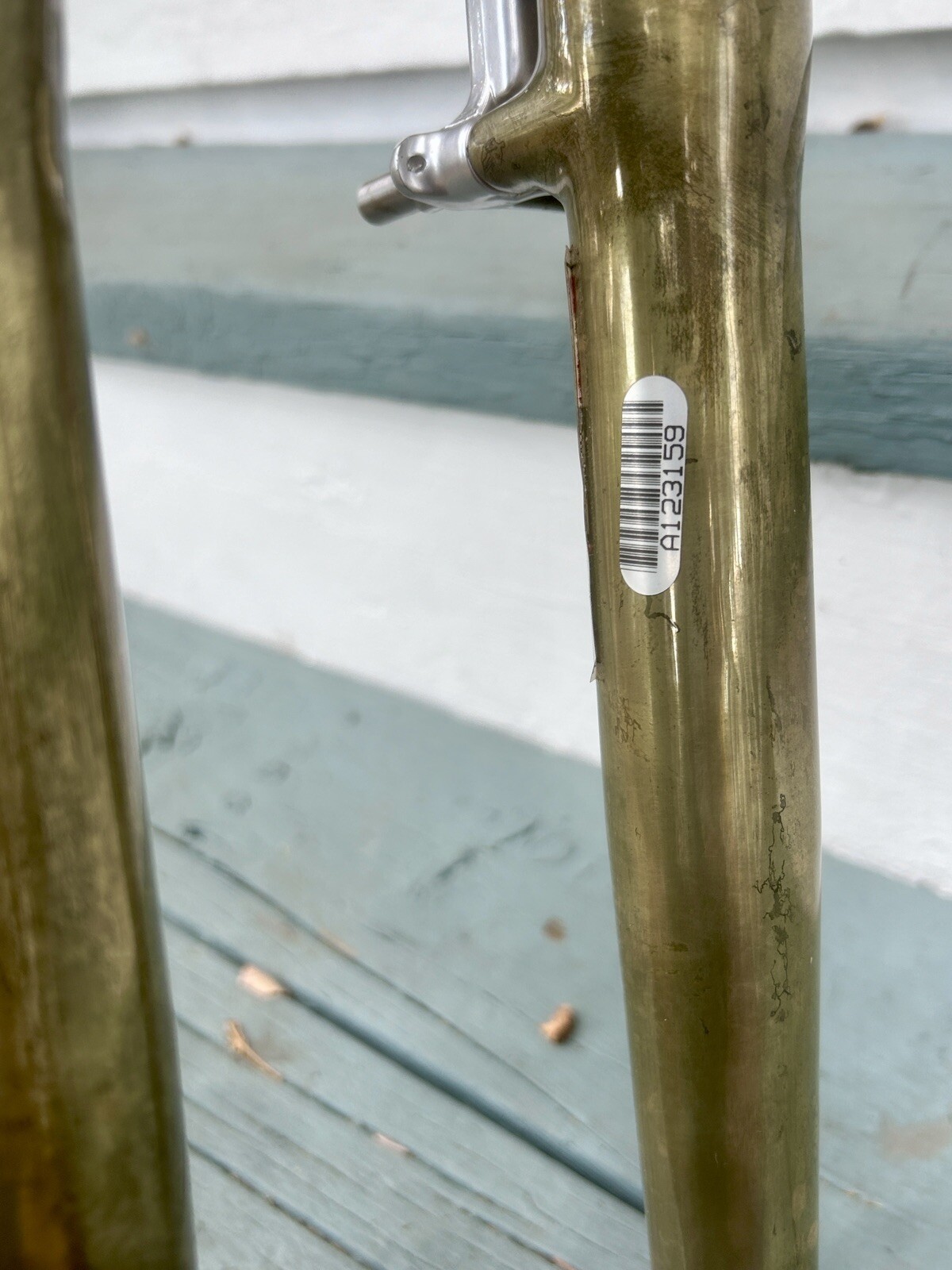 RockShox Titanium SL Mag 21 Suspension Fork Vintage Mountain Bike Yeti Ritchey