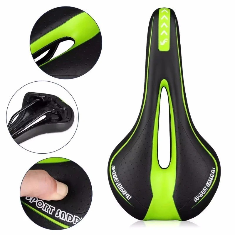 Soft Gel Bike Saddle Seat Comfort Bicycle Cycling Mountain Road Cushion Padded: