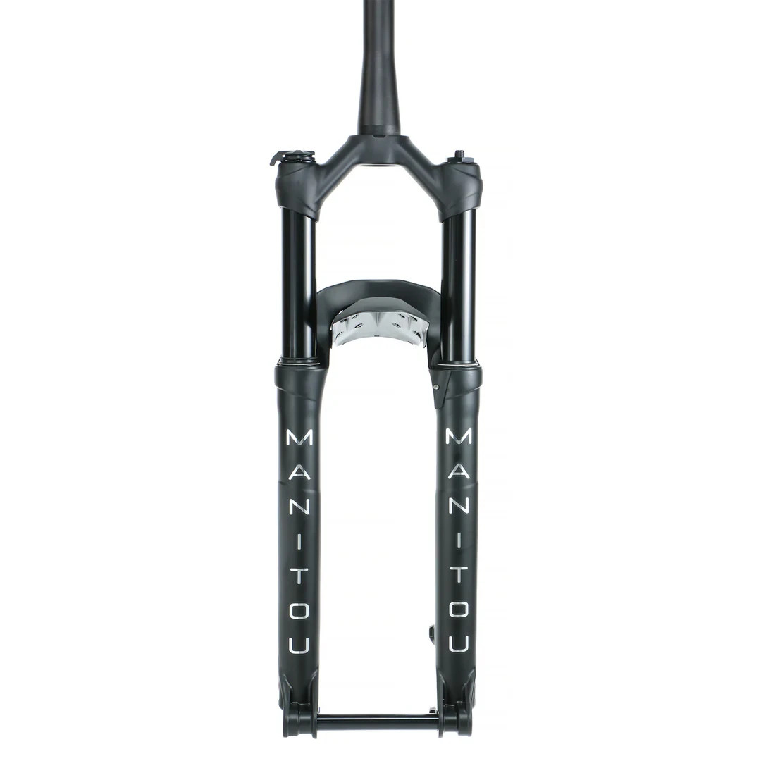 Manitou Machete Air Fork 27.5″ 120mm Black 44mm Offset Tapered 15x110mm NEW 5910
