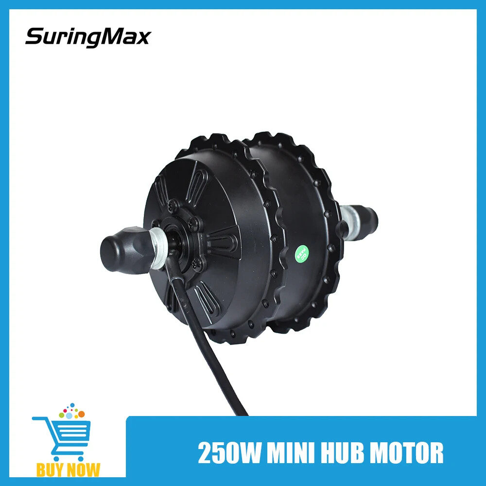 48V 250W Mountain Bike Rear Drive Hub Motor Brushless Gear E-bike Conversion Kit