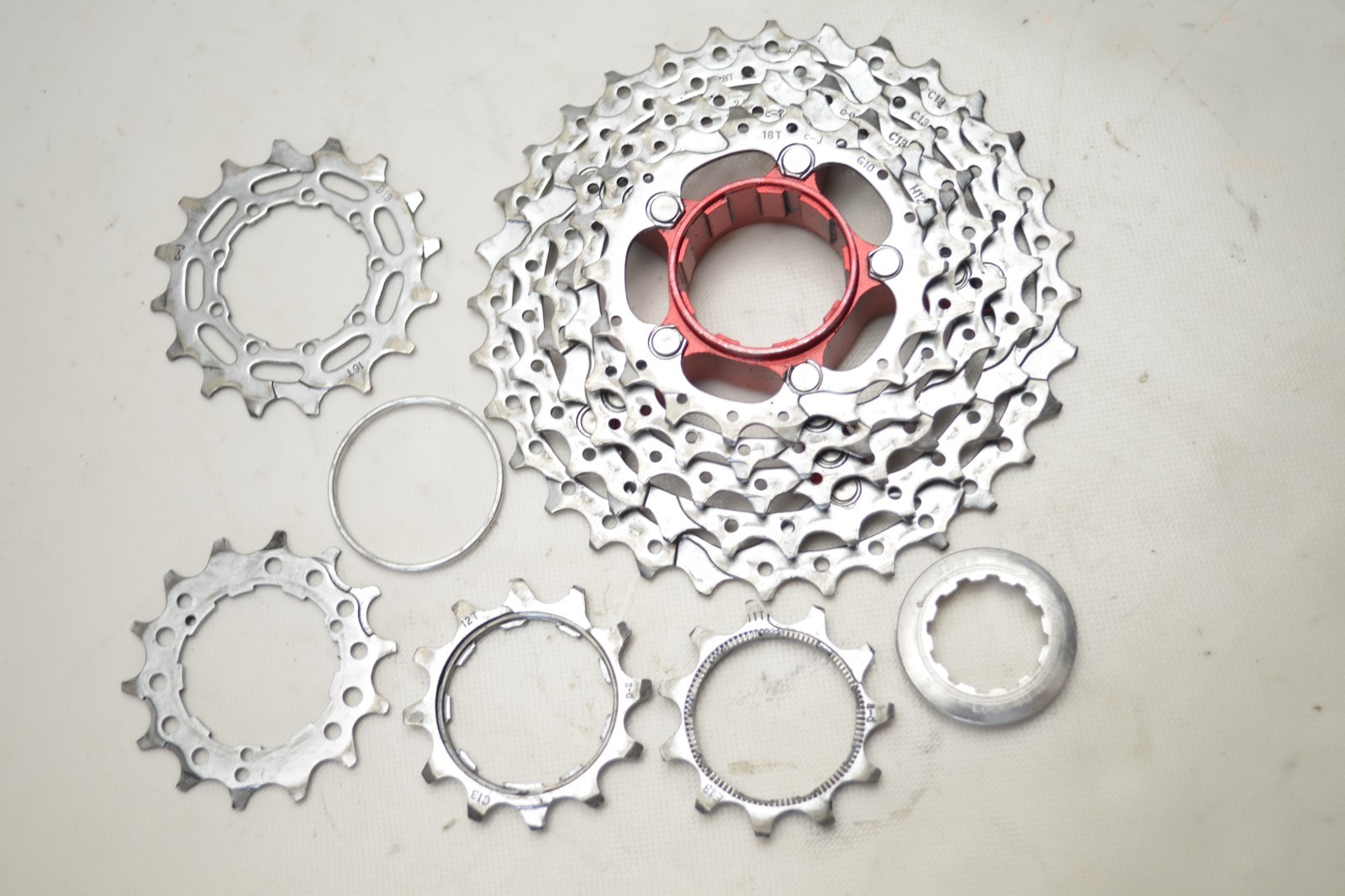 SRAM PG 990 RED 11-32 TOOTH 9 SPEED MOUNTAIN GRAVEL ROAD BICYCLE CASSETTE