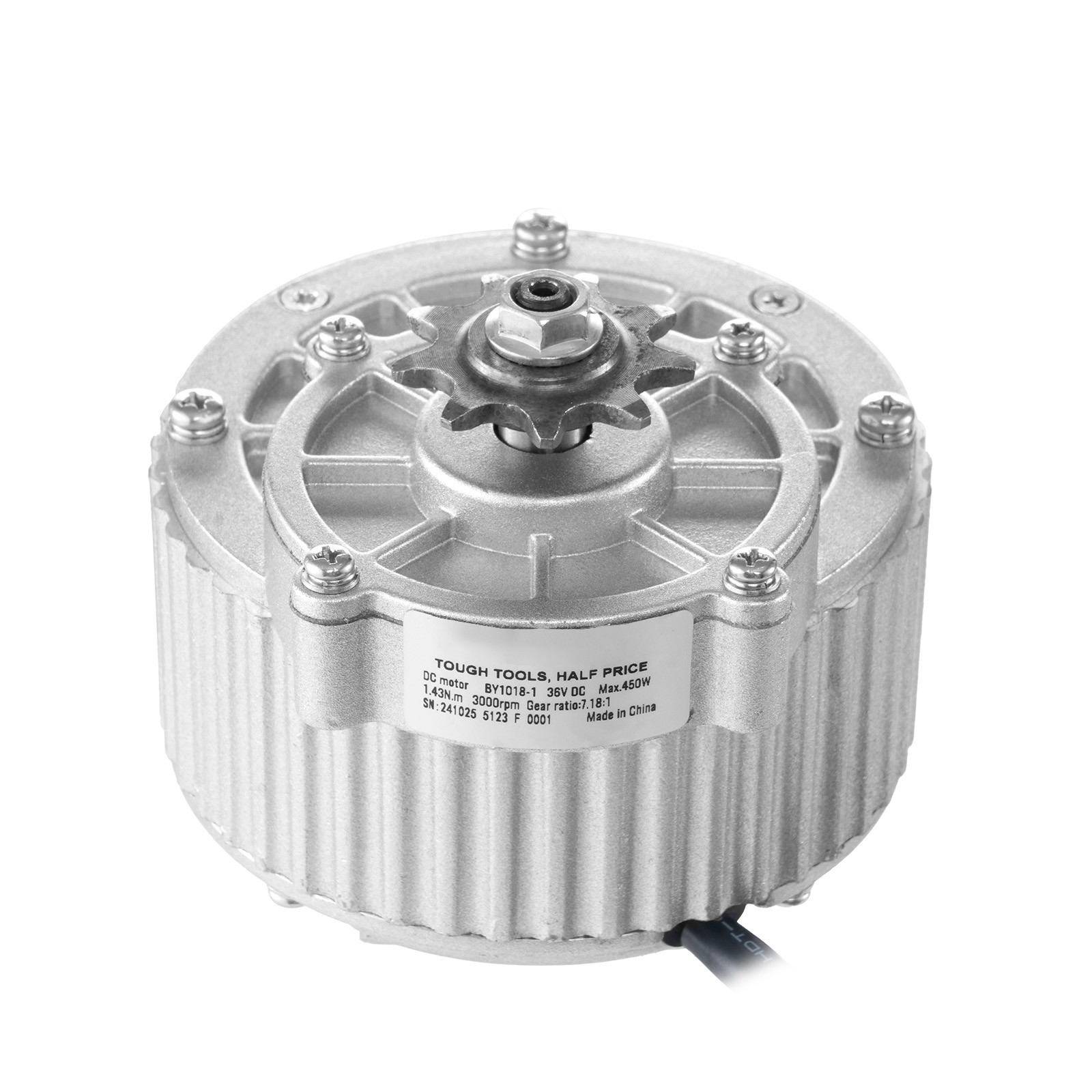 Uimoso 450W 36V DC Motor Kit with Enhanced Speed Controller, 3000 RPM