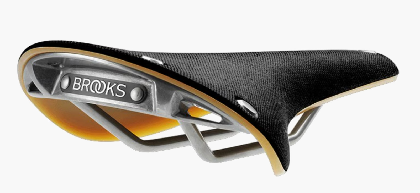 BROOKS ENGLAND C17 Cambium Bike Saddle BLACK Vulcanized Rubber 162mm 469g $185