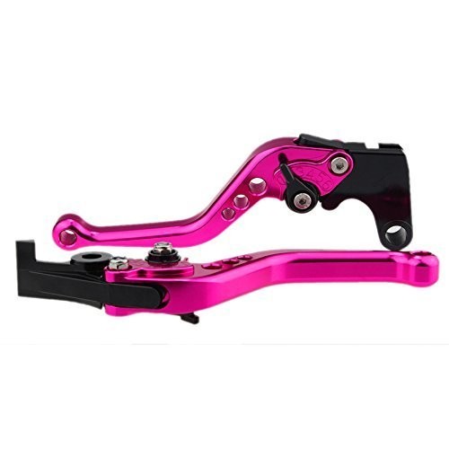 Brake Clutch Levers for FJ-09/MT-09 Tracer 15 Pink Lever with Black Adjuster