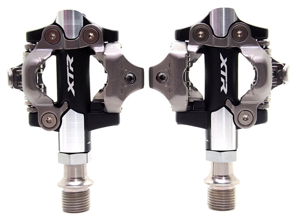 Shimano XTR PD-M9100 MTB XC CX SPD Pedals Set 3mm Shorter Type w/Cleat SM-SH51