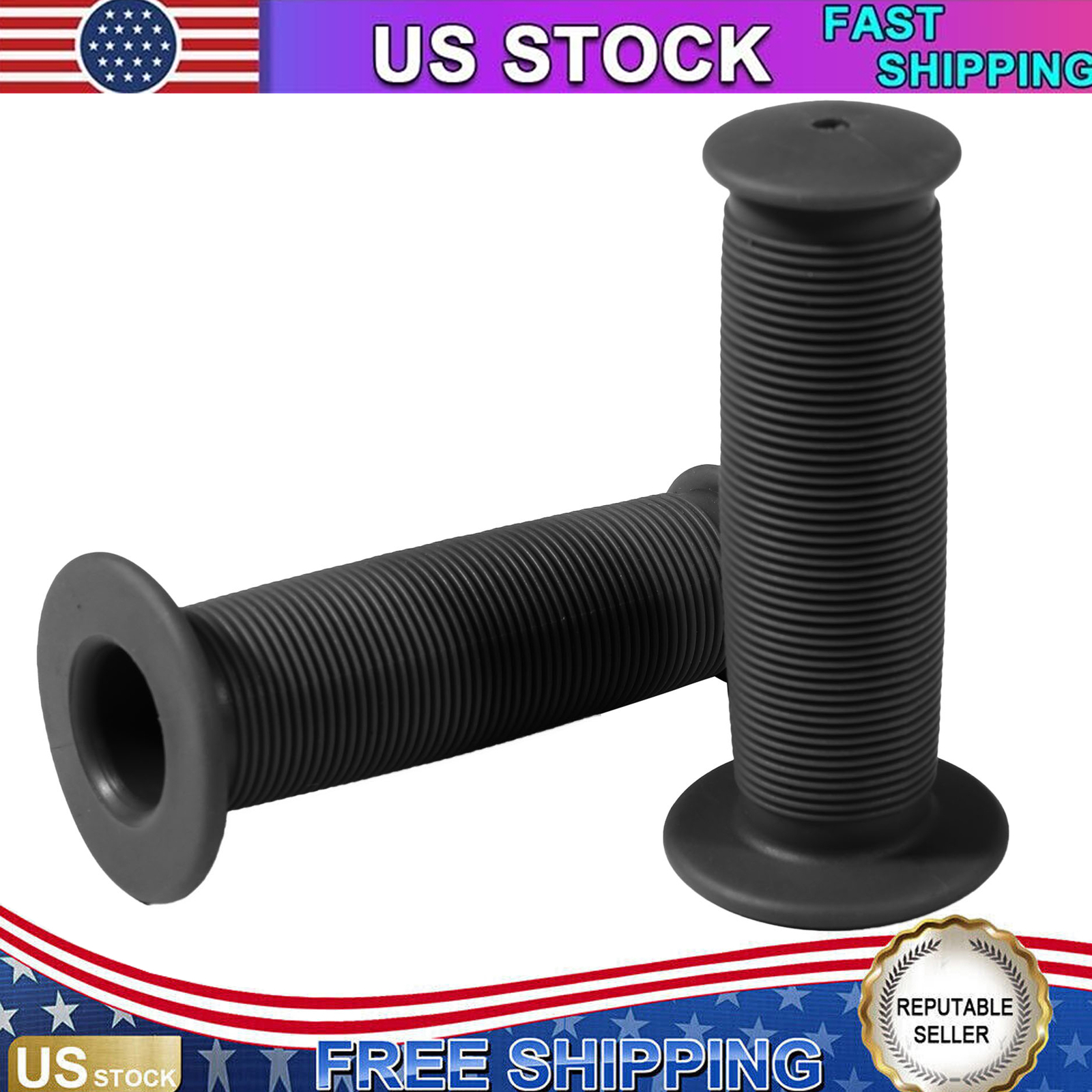 2PCS Motorcycle -on Foam Anti Vibration Comfort Handlebar Grip Cover