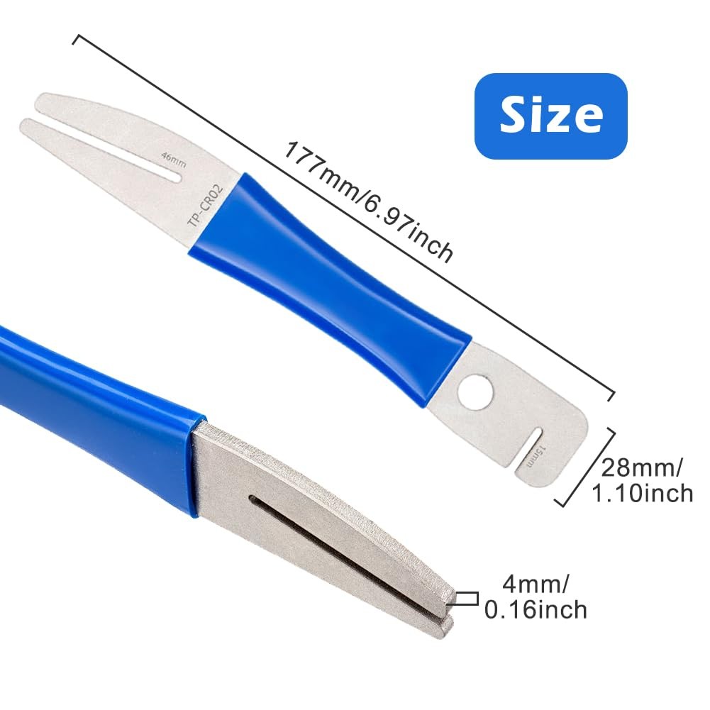 XuYelora Rotor Truing Fork, Brake Disc free size, As Picture Show