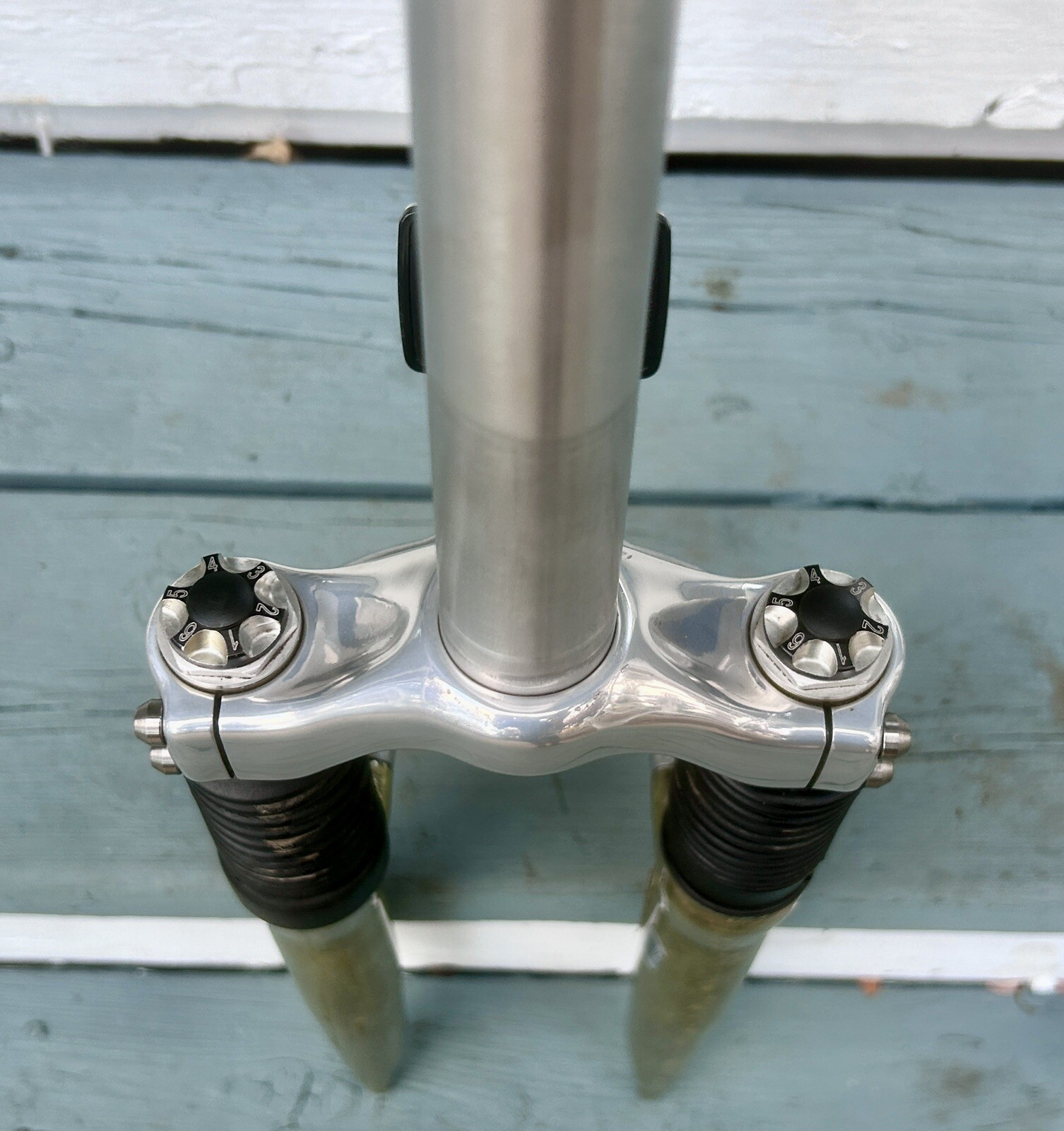 RockShox Titanium SL Mag 21 Suspension Fork Vintage Mountain Bike Yeti Ritchey