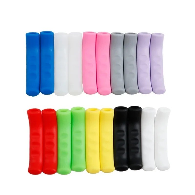 1Pair MEROCA Bike Brake Lever Silicone Grip Covers, Bicycle Handle Accessories