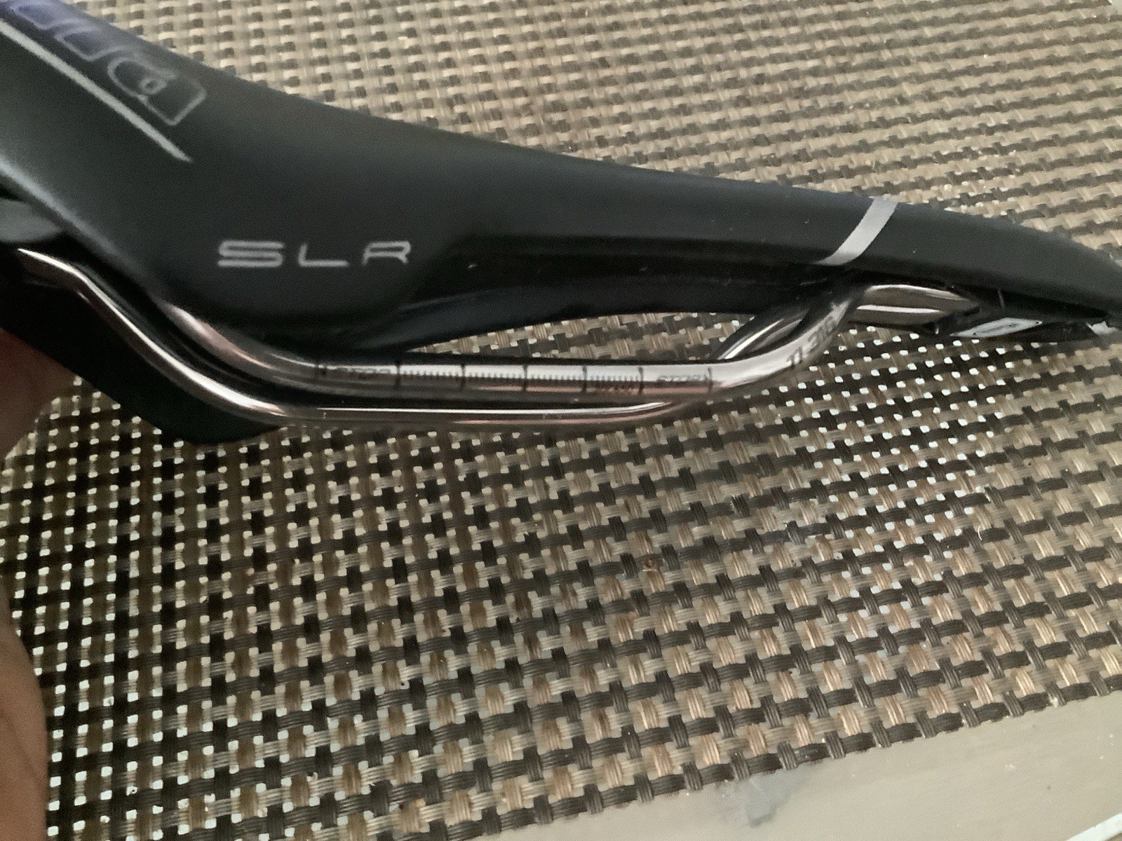 Selle Italia SLR Ti316 Rail Black Red Silver Saddle 275mm x 135mm MSRP $175!