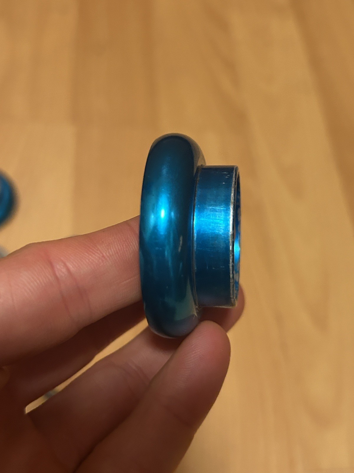 Vintage Early 1990’s Chris King TURQUOISE 1-1/8″ NO LOGO Headset RARE 90s MTB 👀
