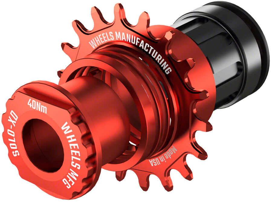 Wheels Manufacturing SOLO-XD XD/XDR Single Speed Conversion Kit – 18t, For SRAM